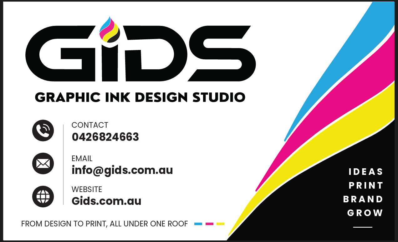 GIDS Graphic Ink Design Studio Business Card