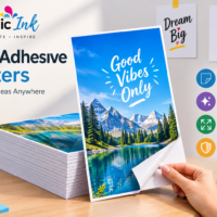 Self-Adhesive Posters for indoor and outdoor advertising