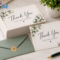Custom Thank You Cards for businesses and customer appreciation